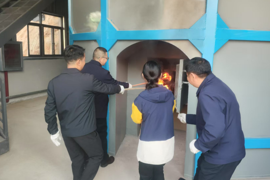 点燃绿色篇章，共建美好未来——黄瓜园村镇生活垃圾处理站点火运行
