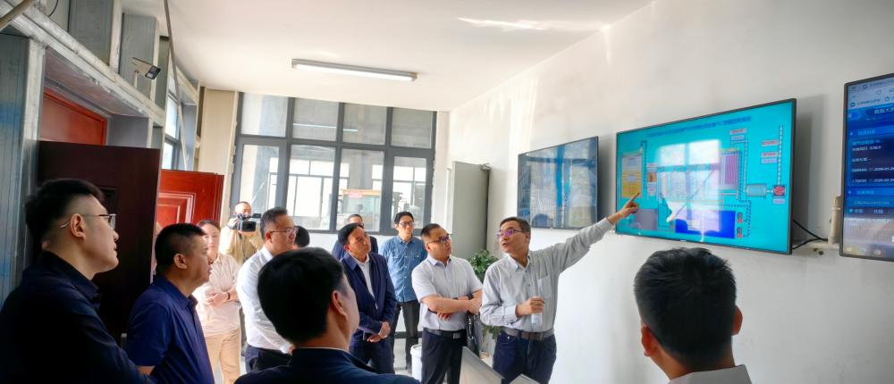 省住建厅厅长一行调研组赴元谋县老城乡  考察我司承建的国家级农村垃圾处理试点
